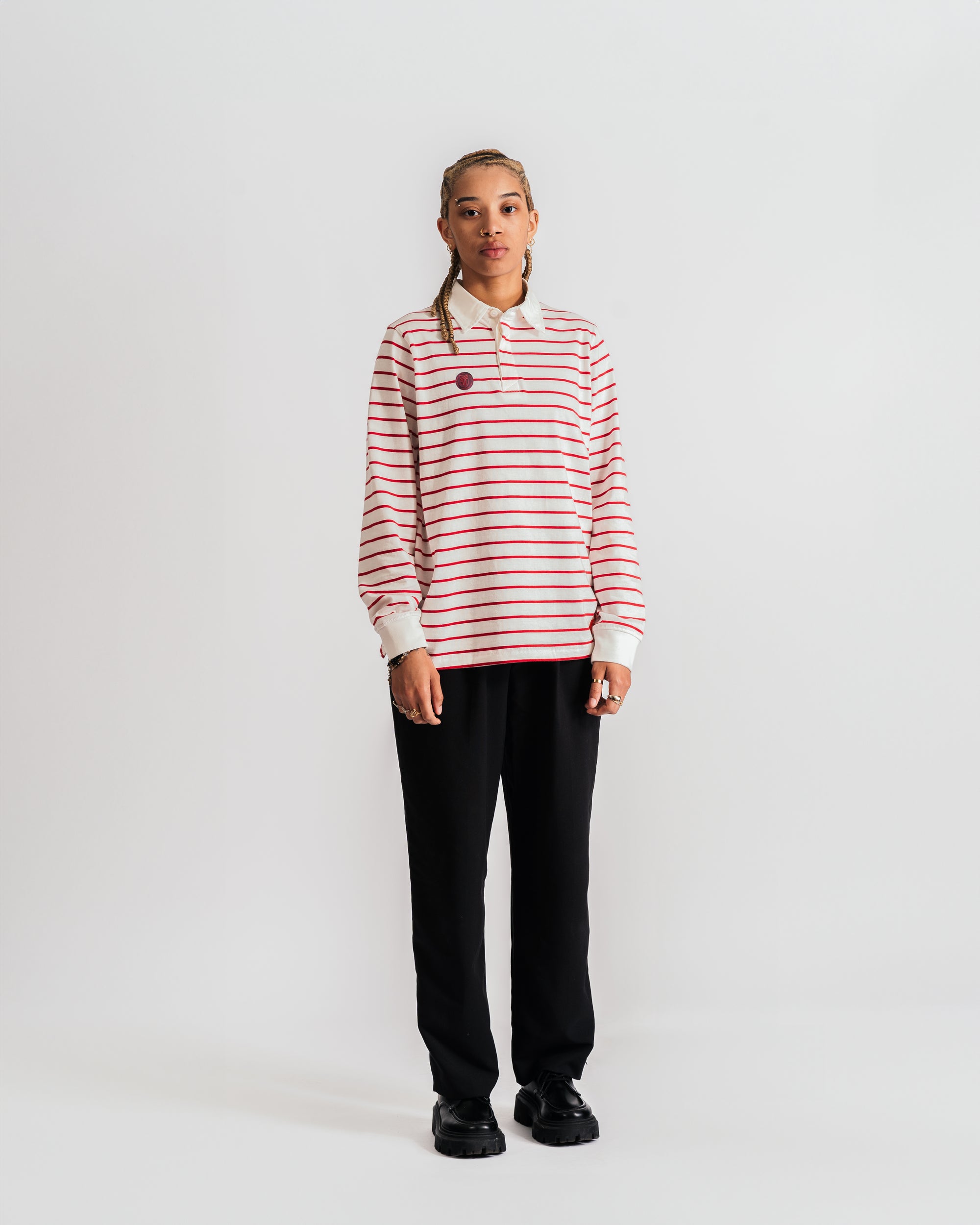 NSL AFC Toronto Red Stripe League Shirt