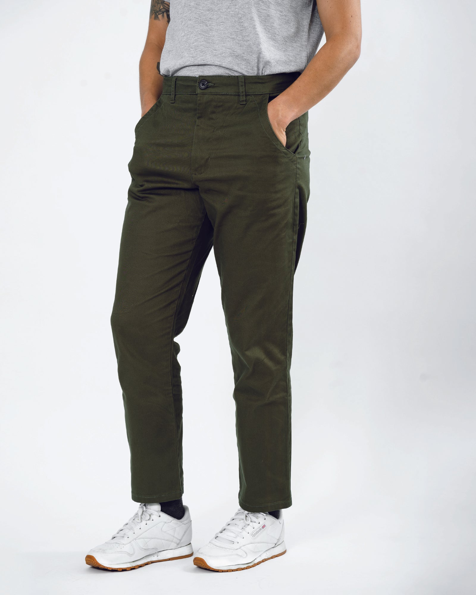 Moss Green Trouser