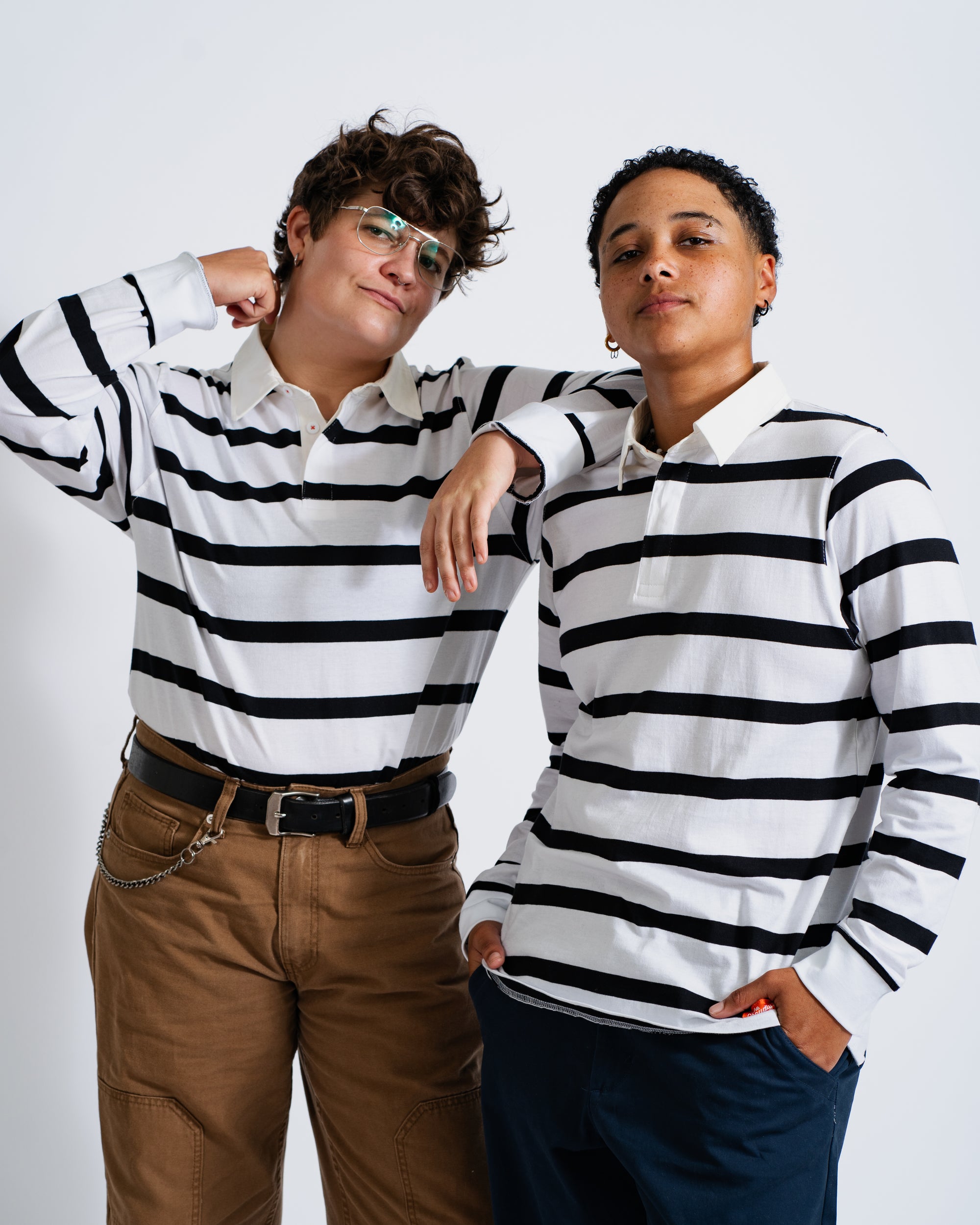 Black Stripe League Shirt