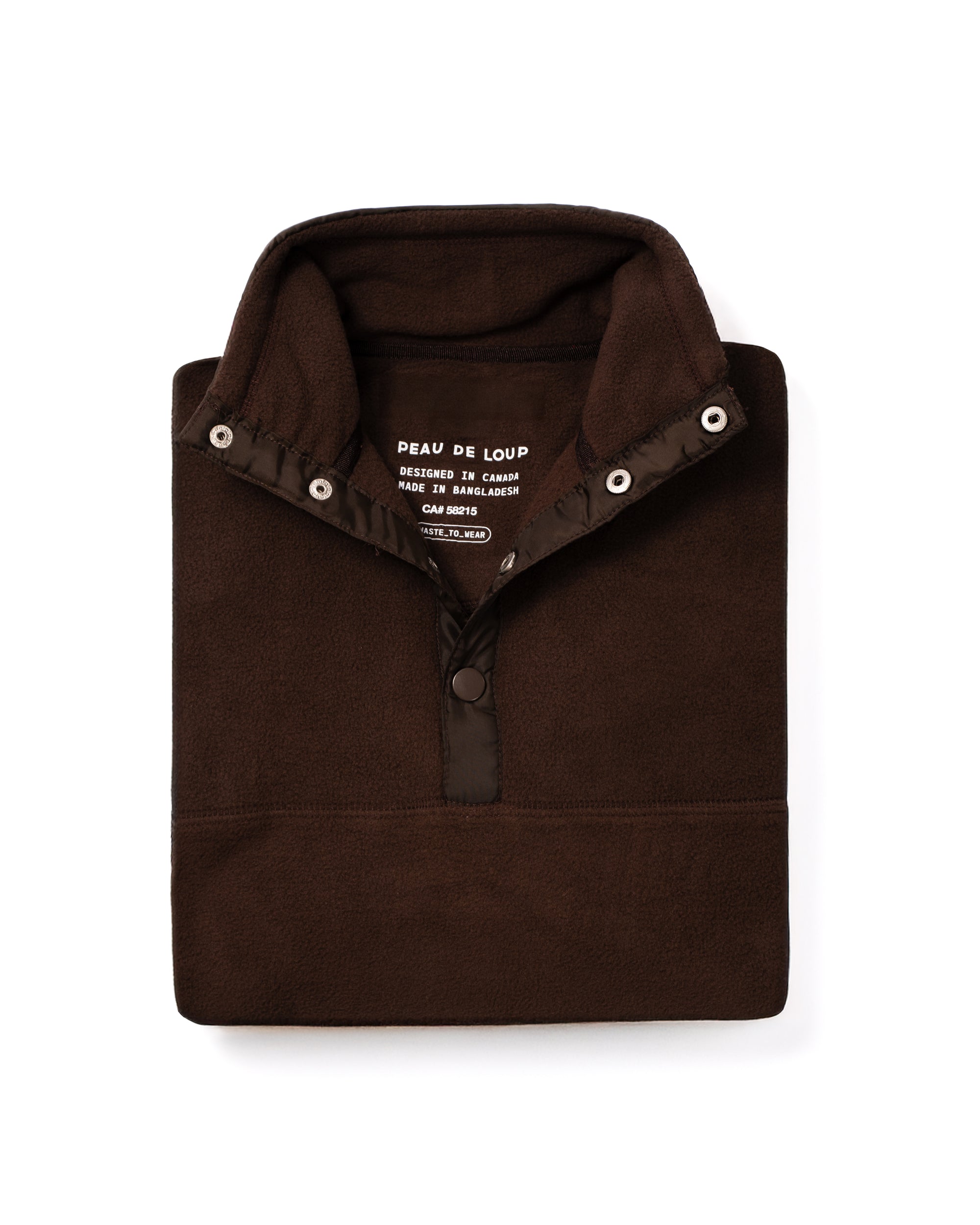 Brown Sideline Microfleece
