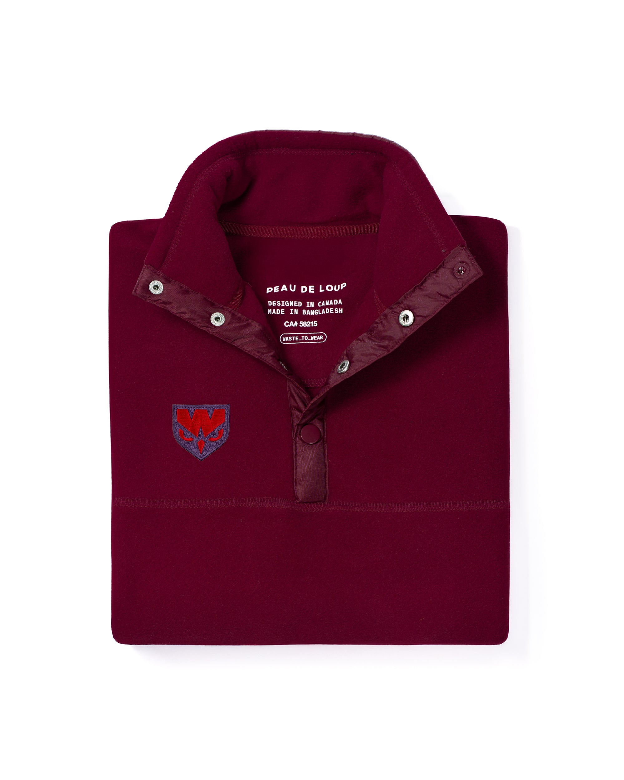 NSL Calgary Wild Red Sideline Microfleece