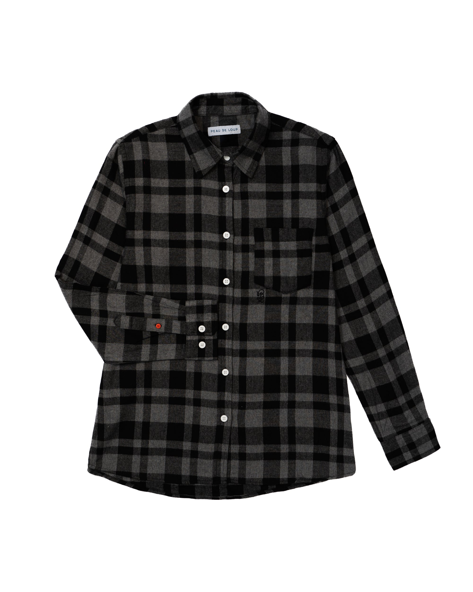 Charcoal Check Flannel