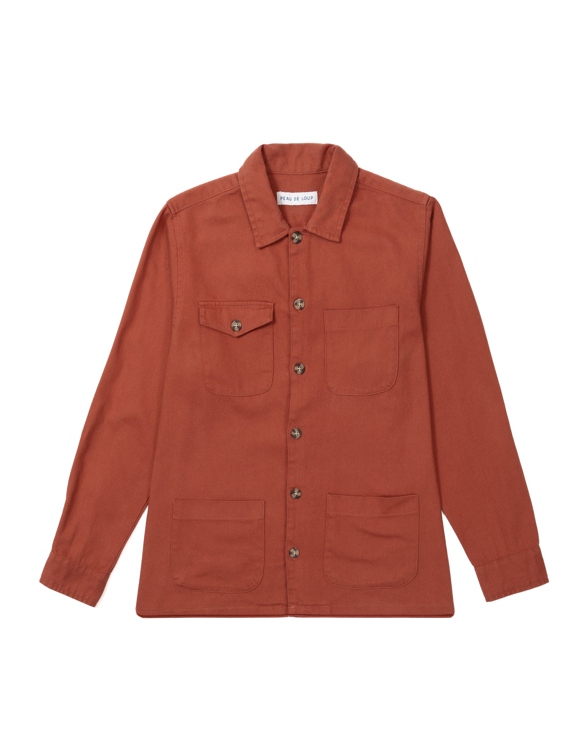 Brick Red Car Coat