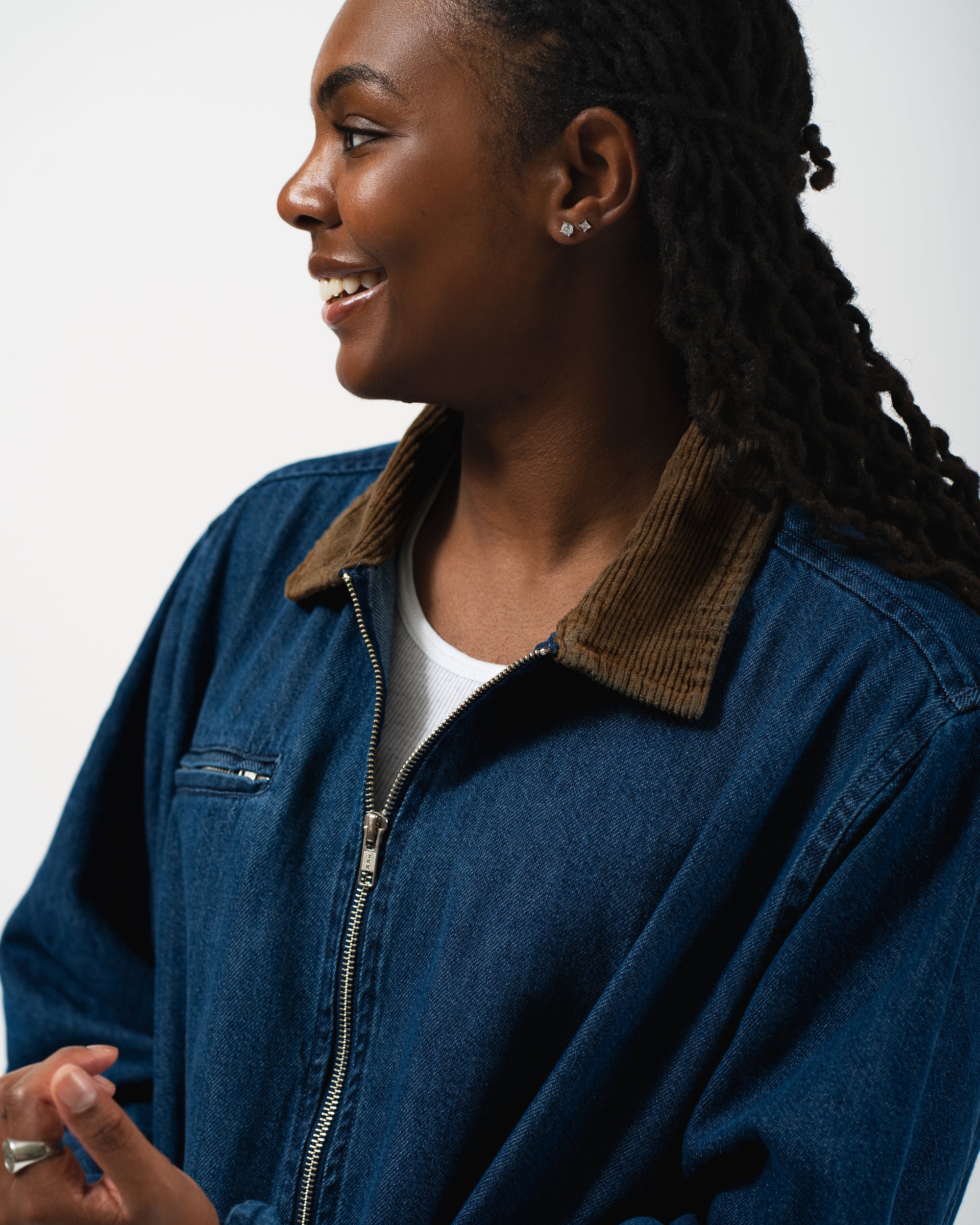 Navy Coaches Jacket