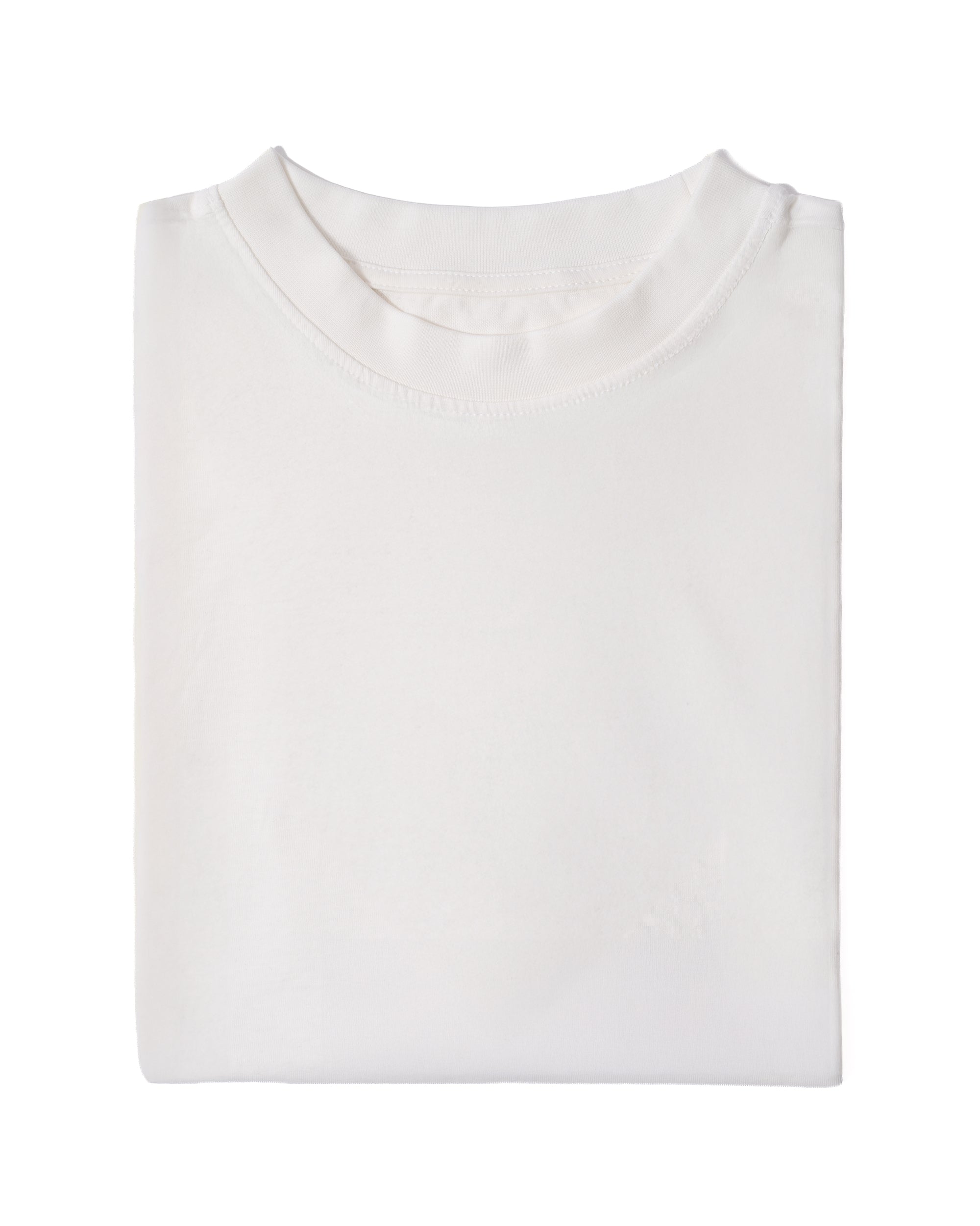 White Boxy Tee