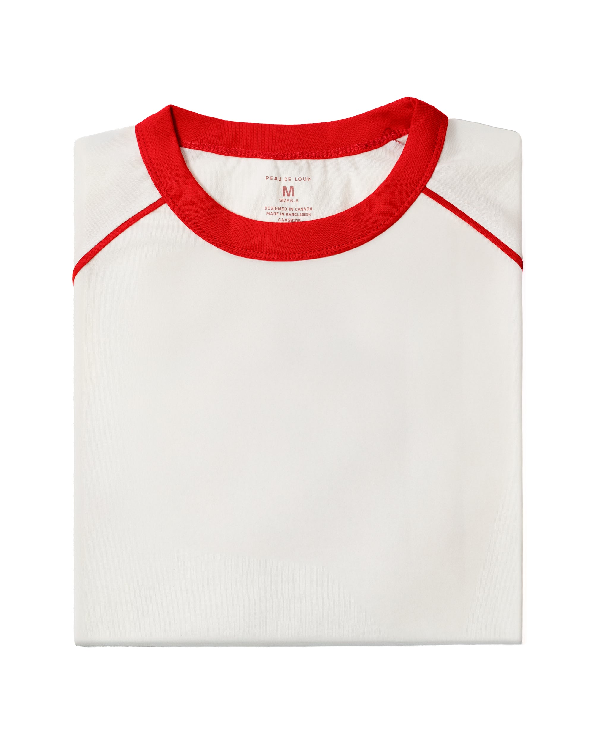 Red Ringer Tee