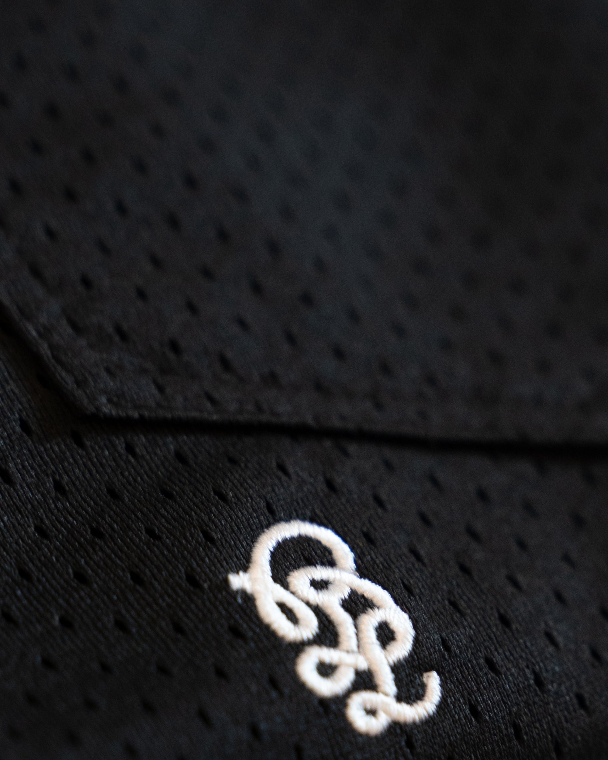 Black Mesh Club Shirt