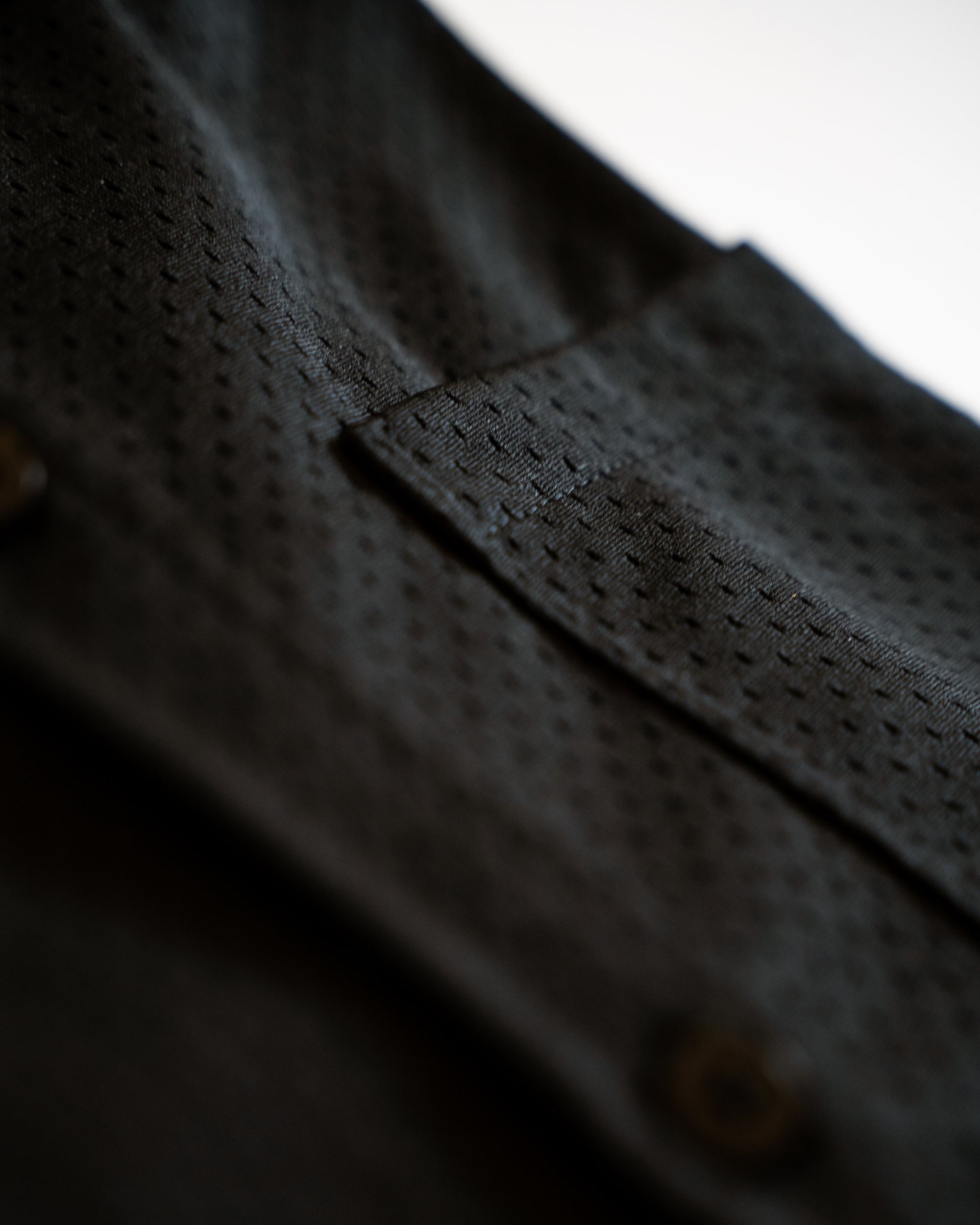 Black Mesh Club Shirt