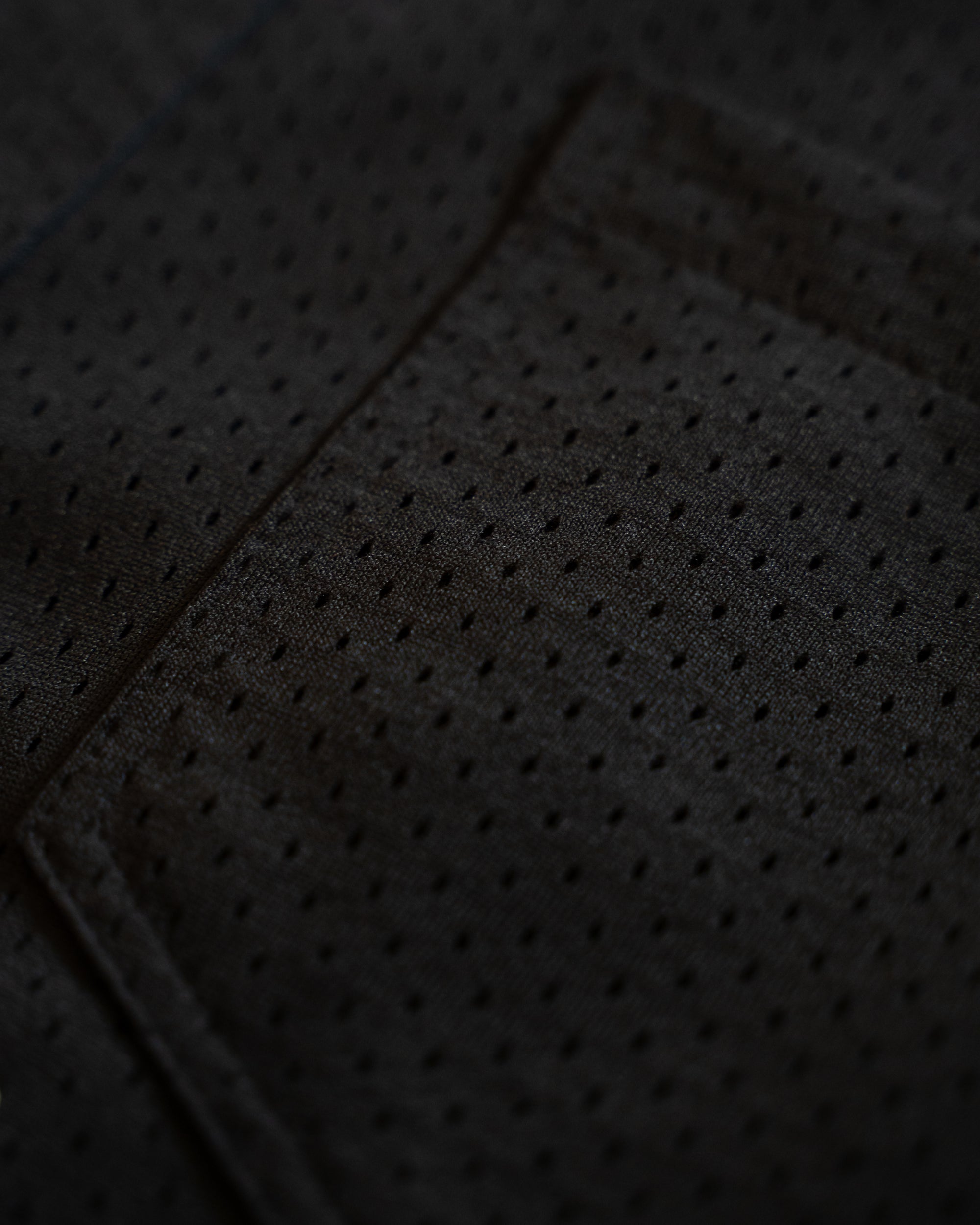 Black Mesh Club Shirt