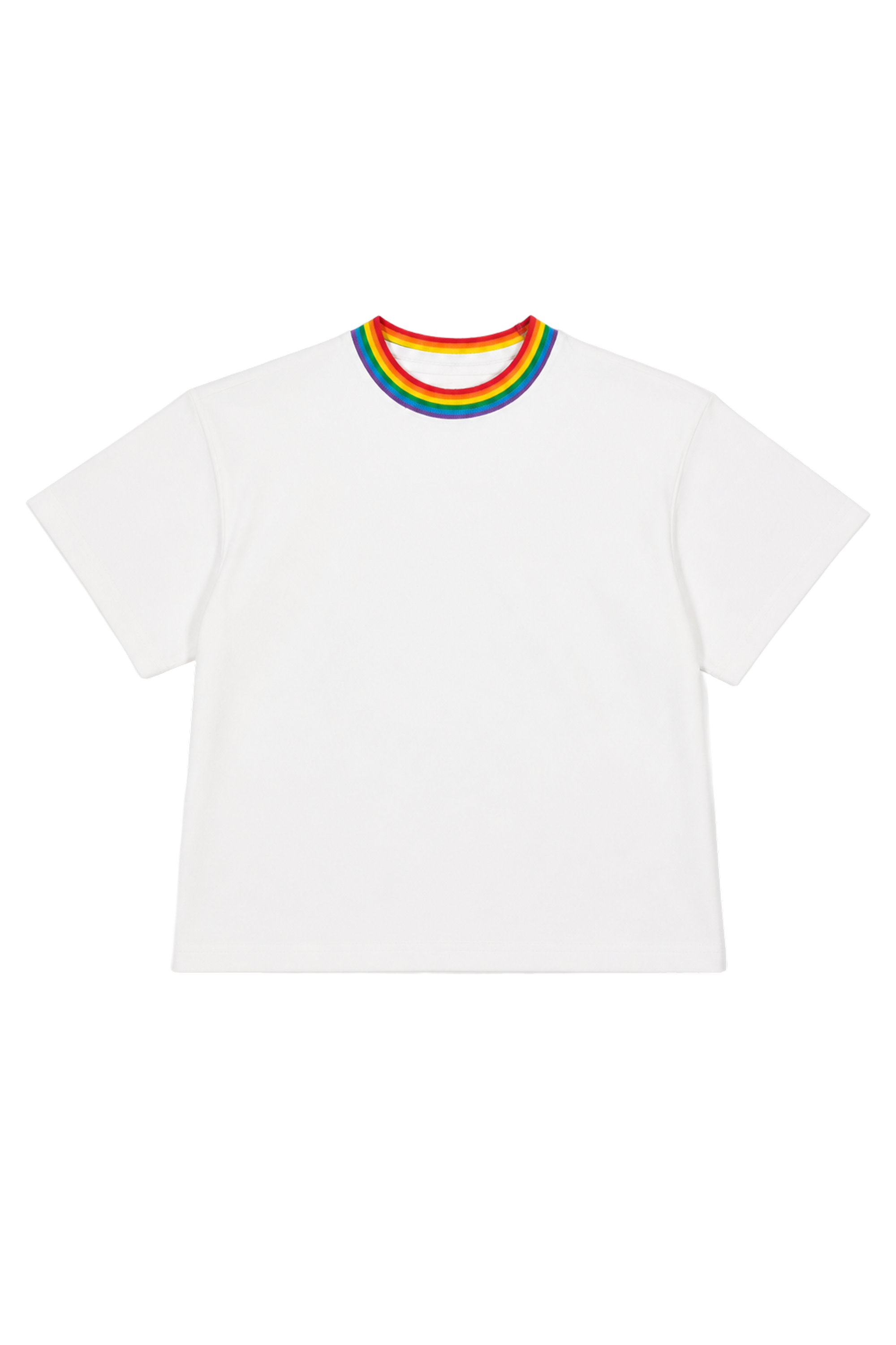 Rainbow Boxy tee