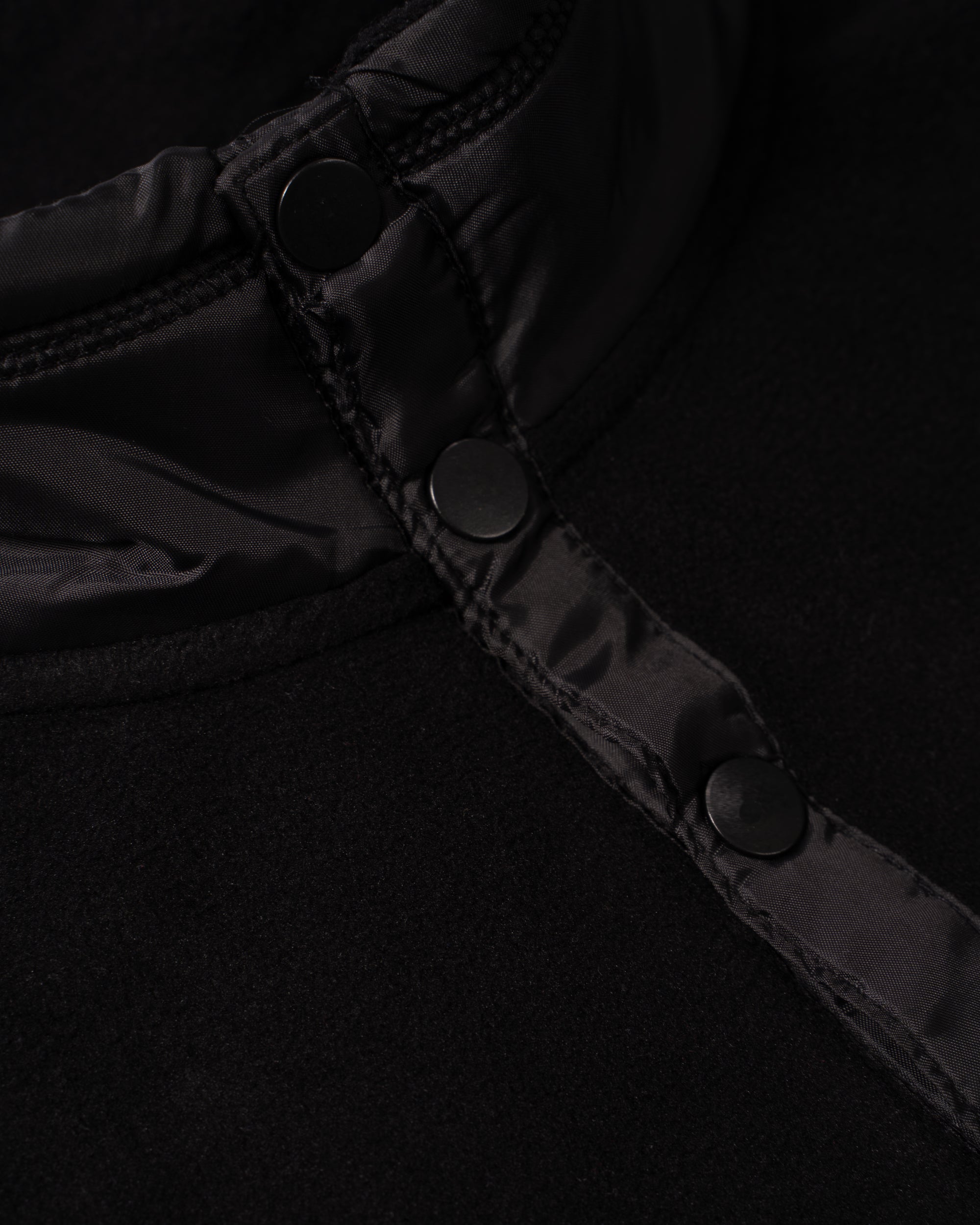 Black Sideline Microfleece