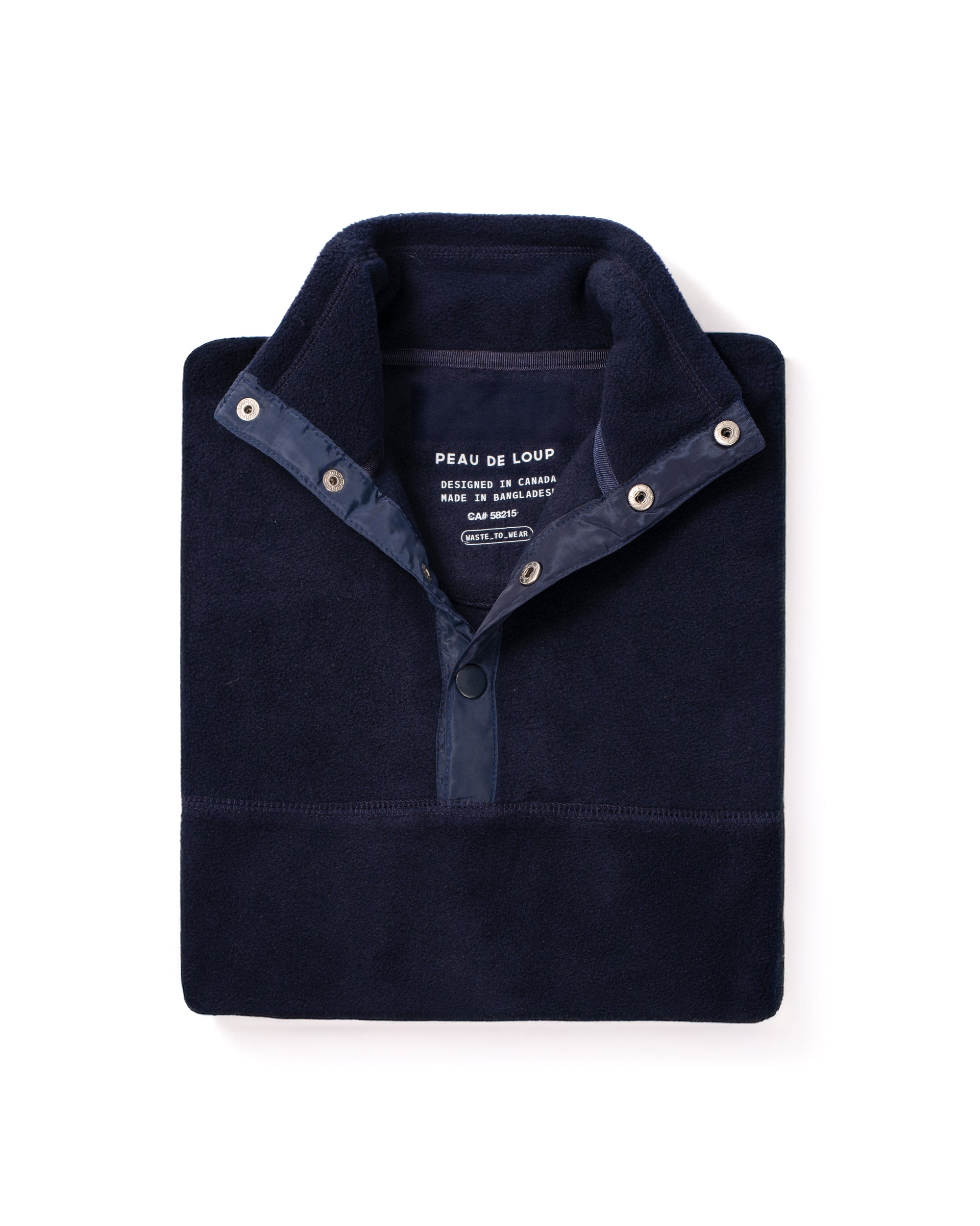Navy Sideline Microfleece
