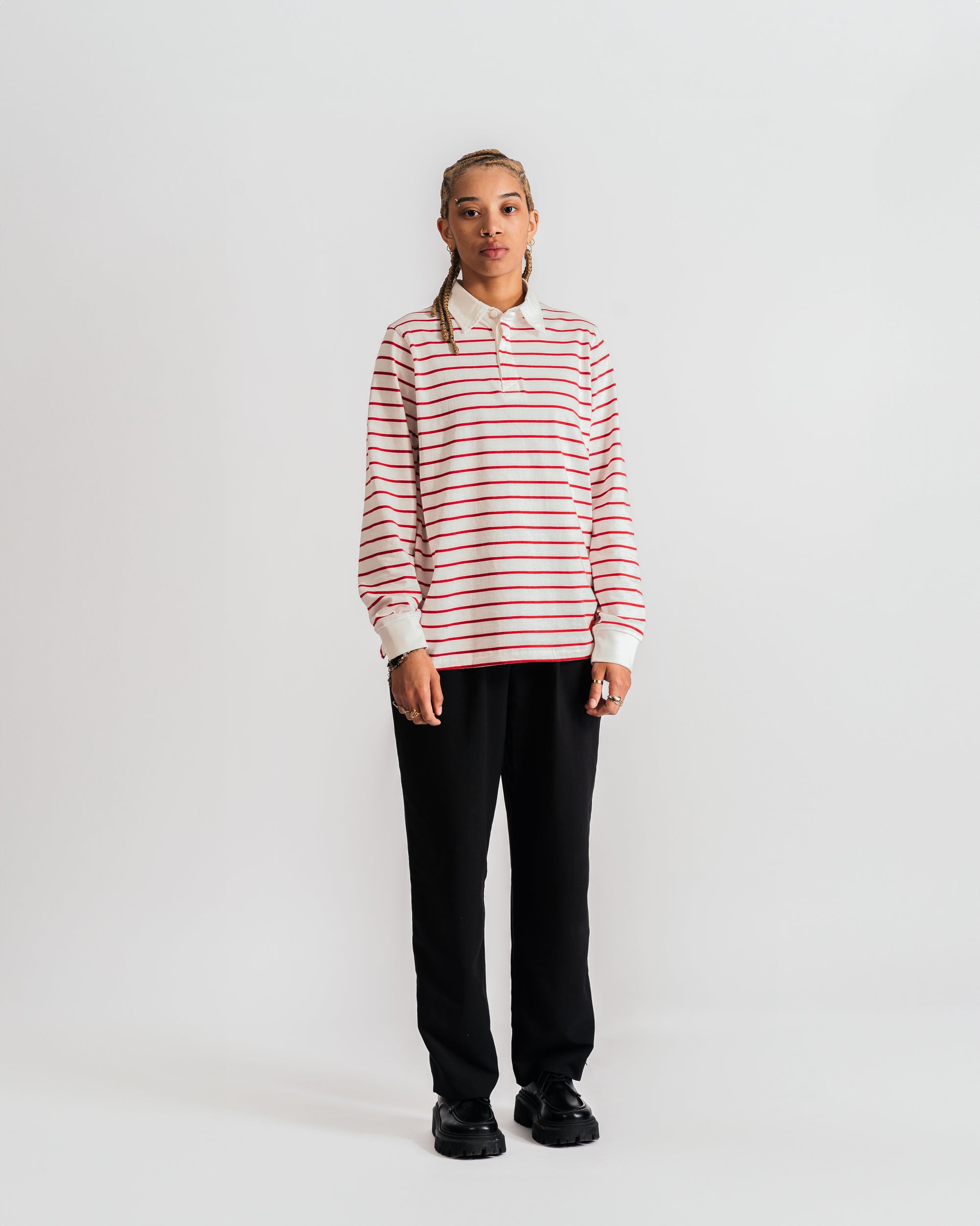 Red Stripe League Shirt