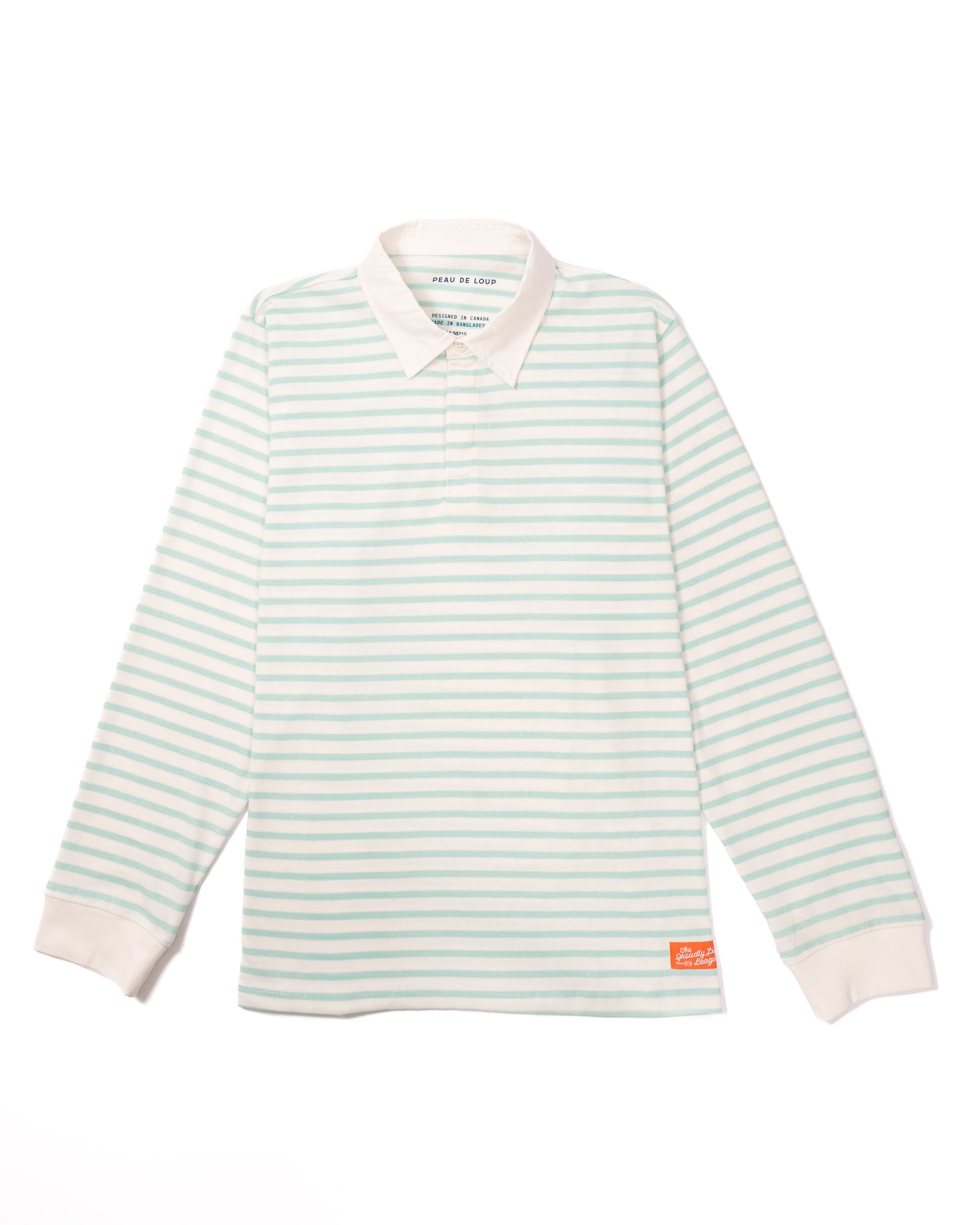 Teal Stripe League Shirt