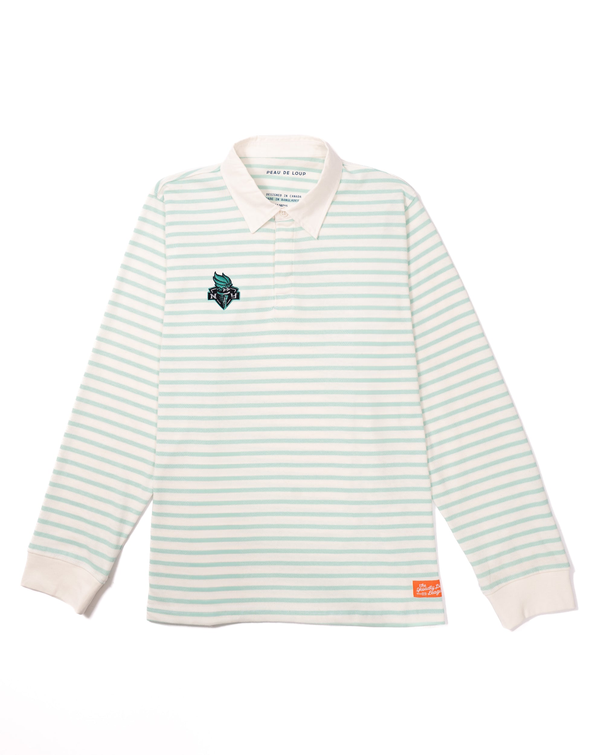 WNBA New York Liberty Teal Stripe League Shirt