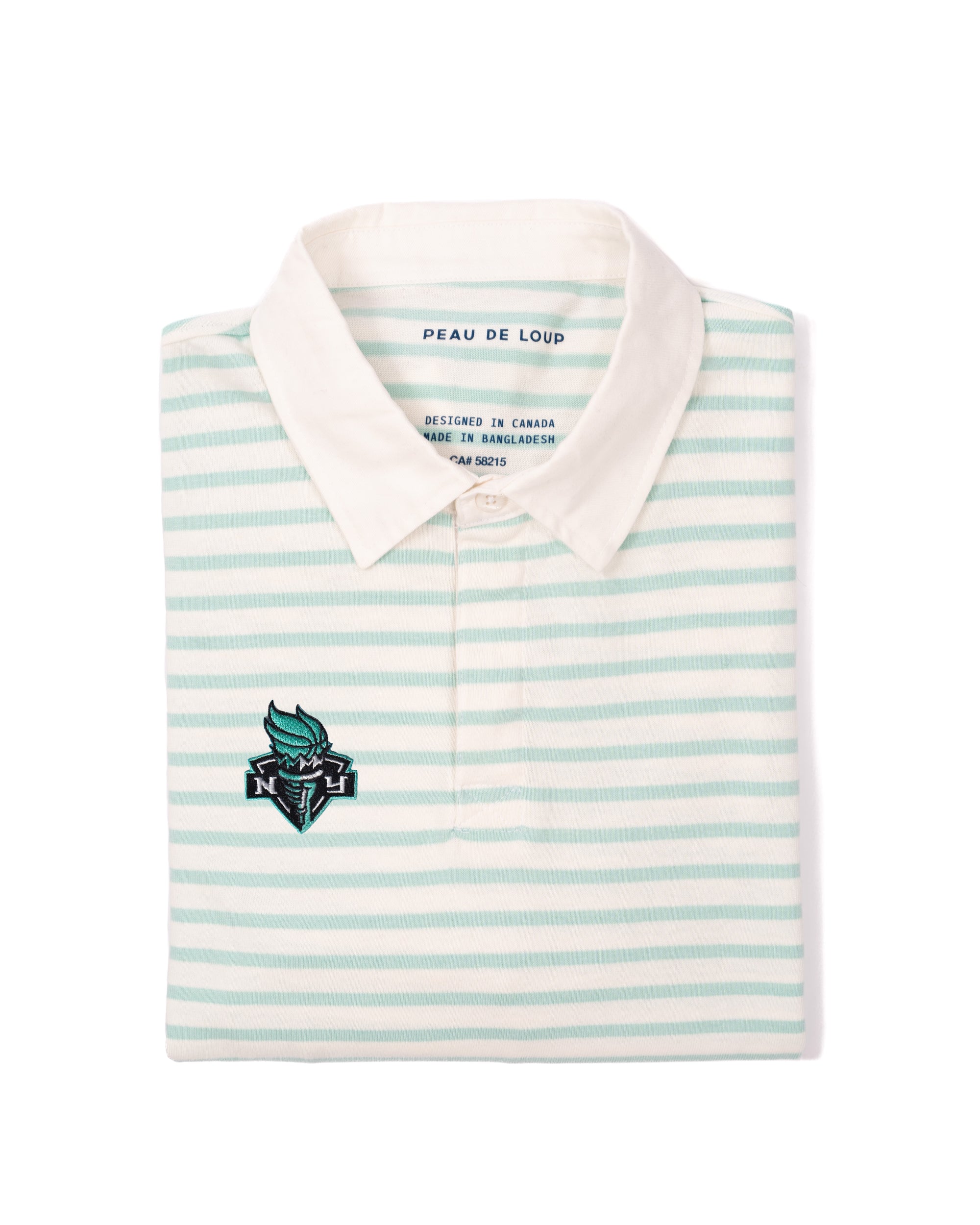 WNBA New York Liberty Teal Stripe League Shirt