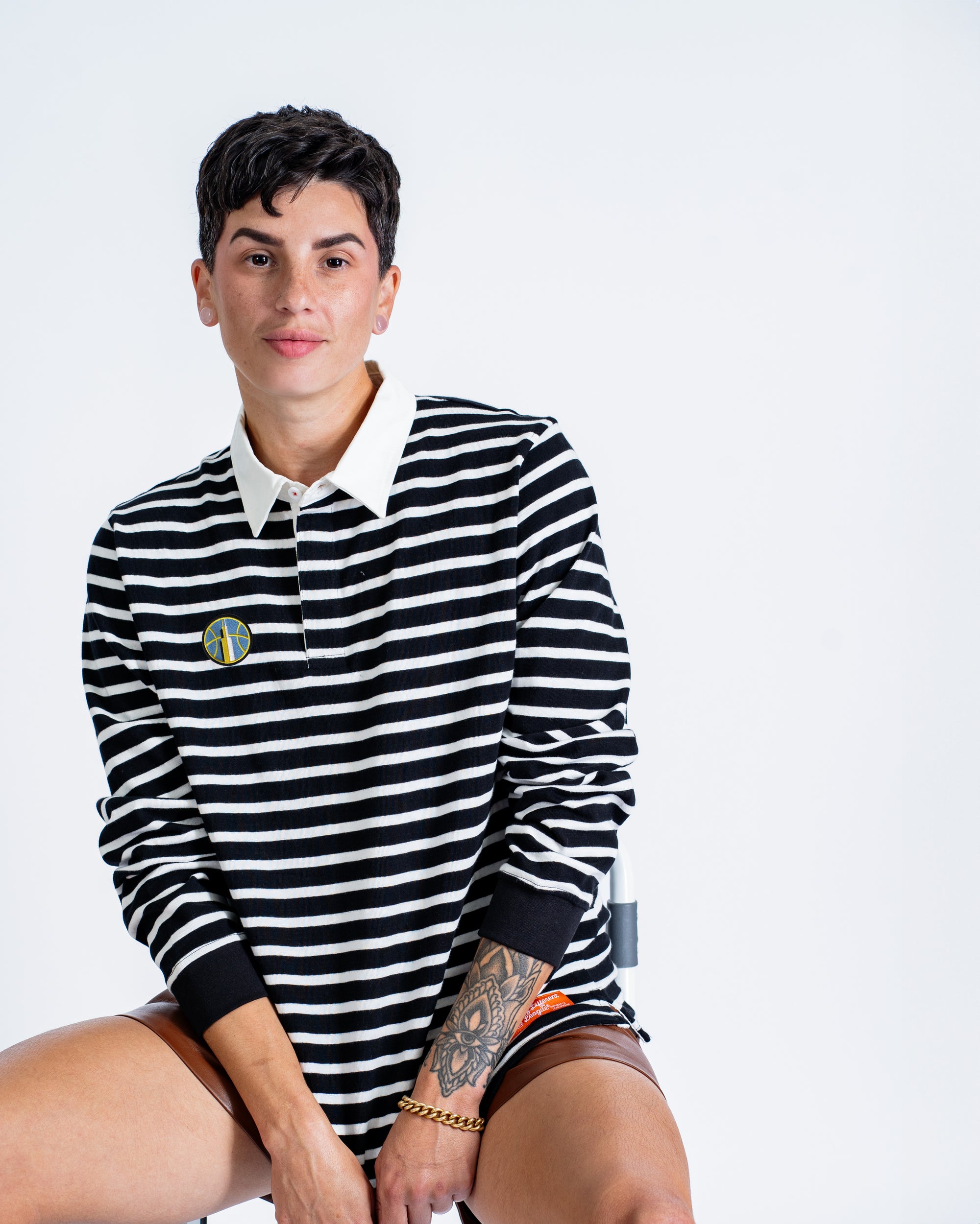 WNBA Chicago Sky White Stripe League Shirt