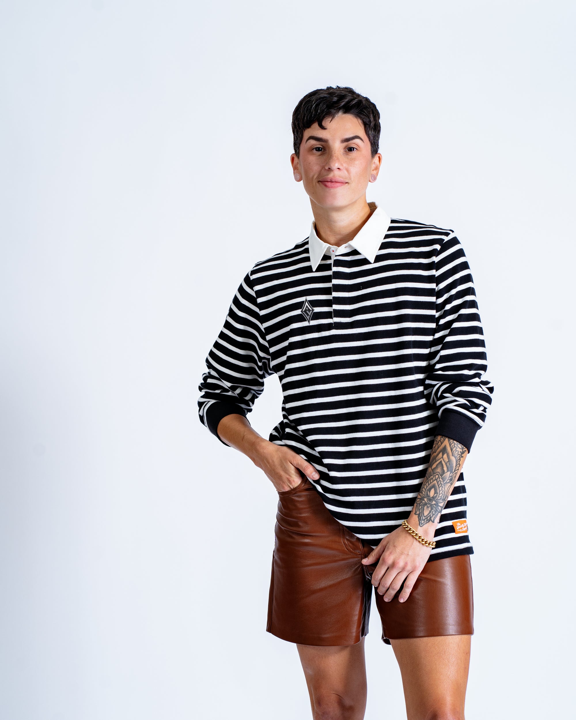 WNBA Las Vegas Aces White Stripe League Shirt