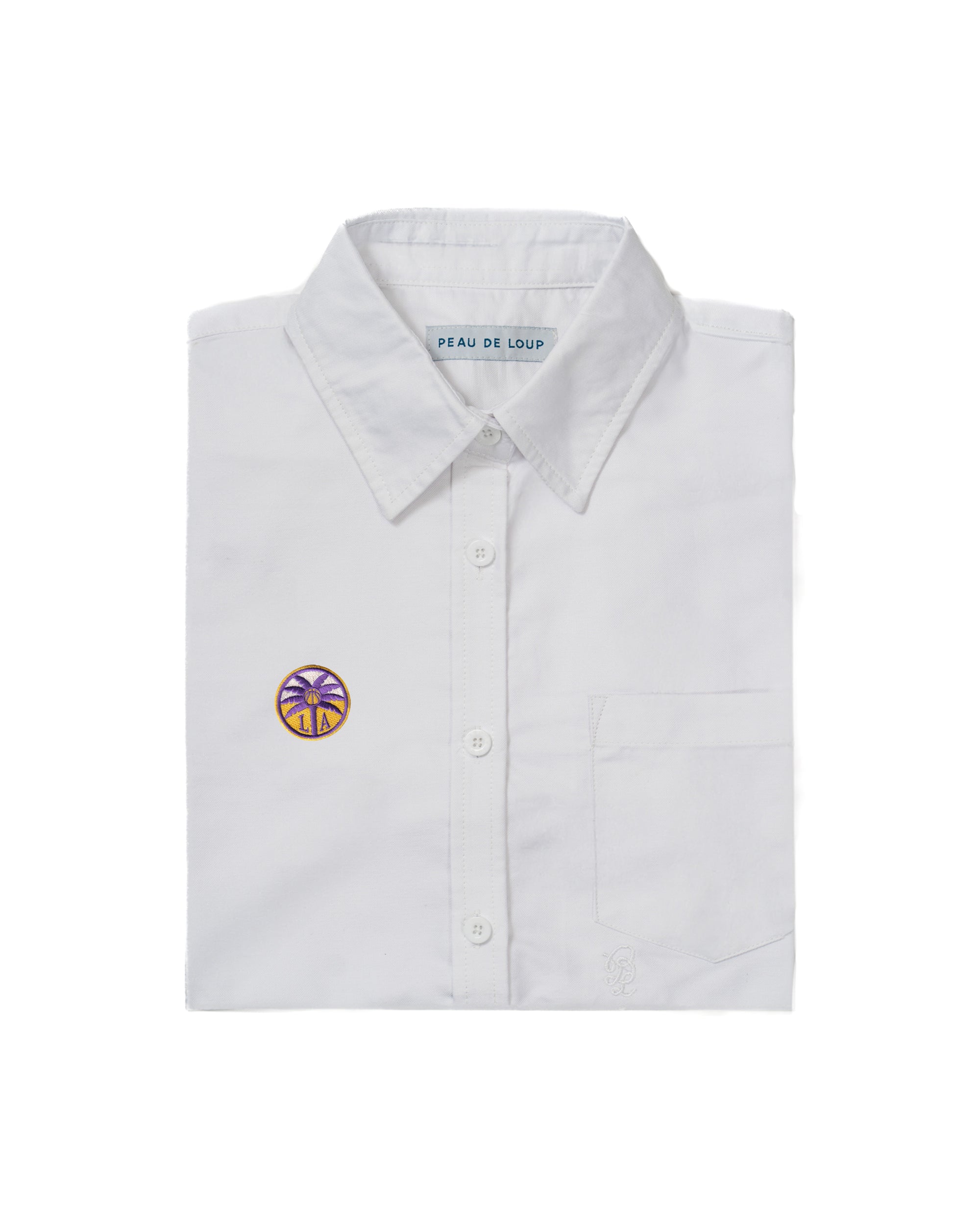 WNBA Los Angeles Sparks White Club Shirt