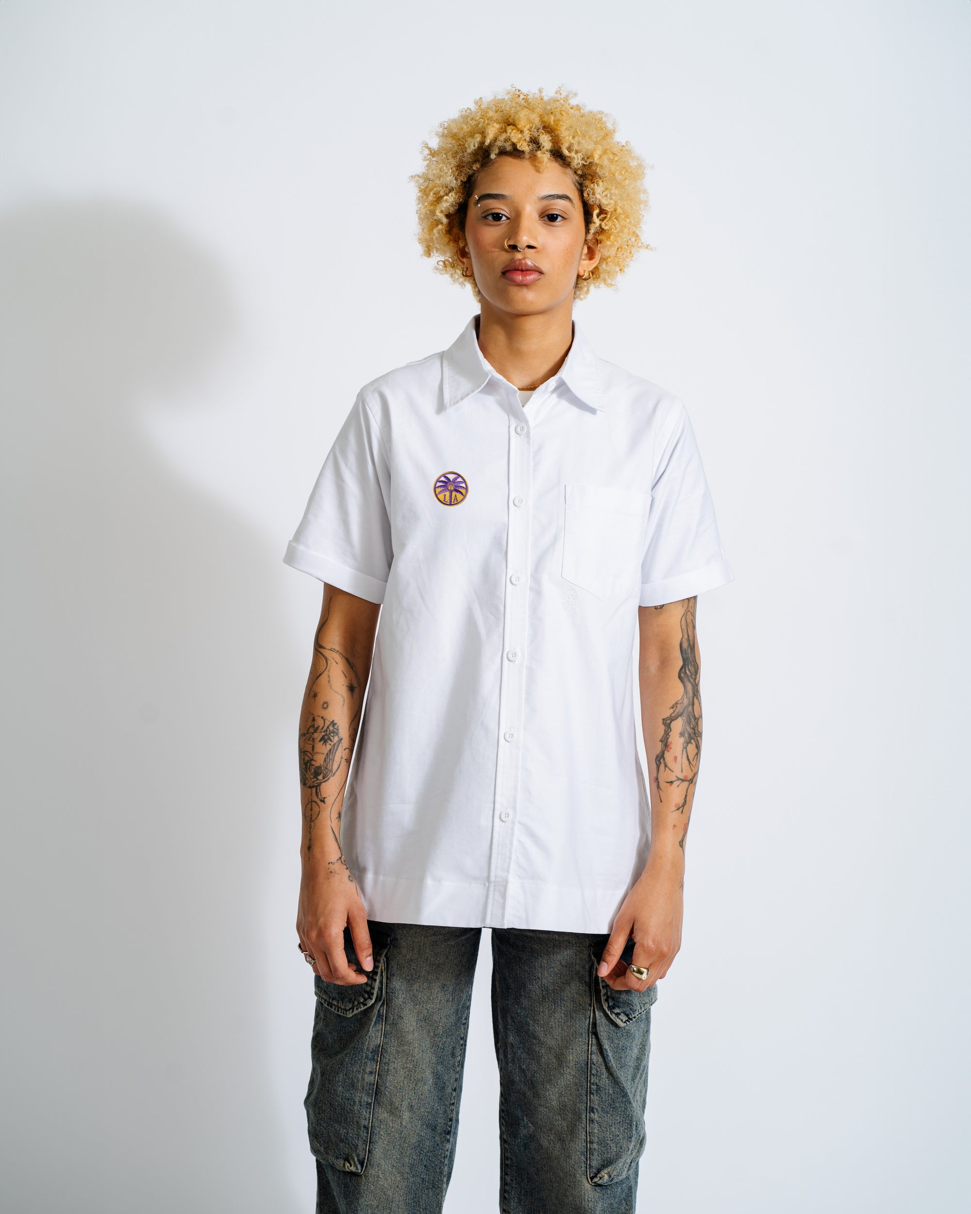 WNBA Los Angeles Sparks White Club Shirt