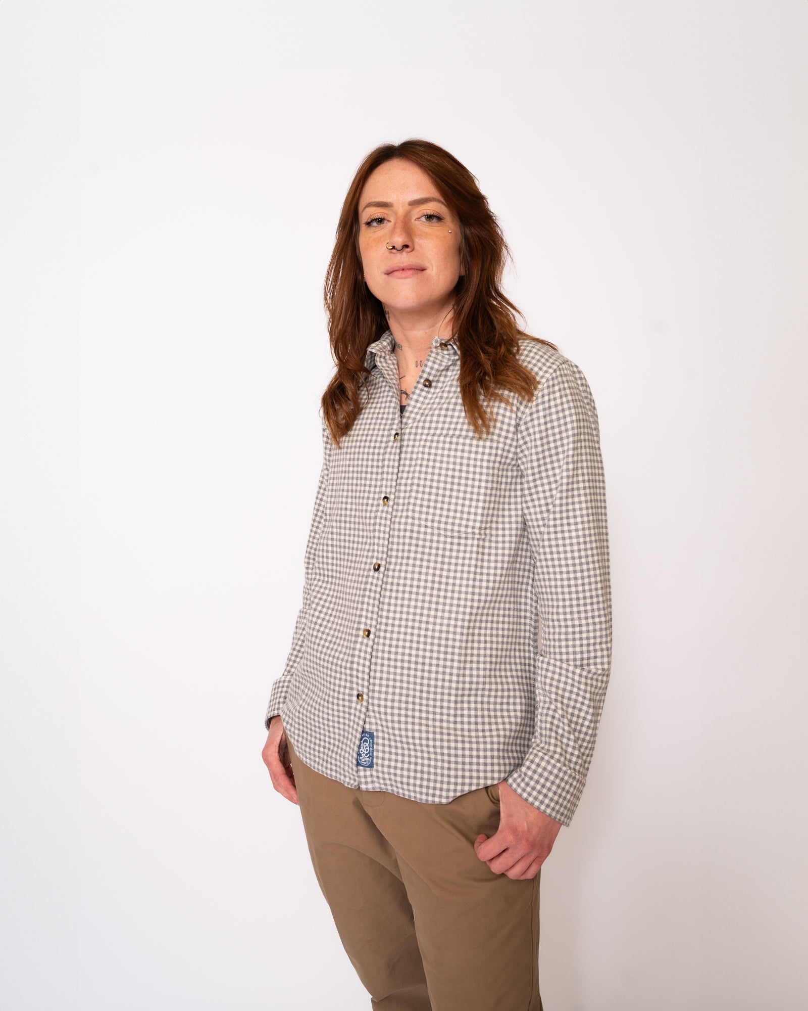gender neutral dress shirts Swift Fox Button-Up